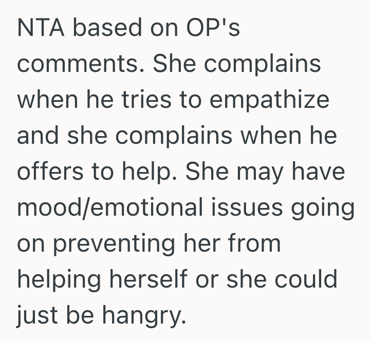 Screenshot 2025 03 11 at 10.41.34 AM His Girlfriend Complained That She Didnt Have Anything To Eat, But When He Tried To Solve The Problem For Her, She Got Upset